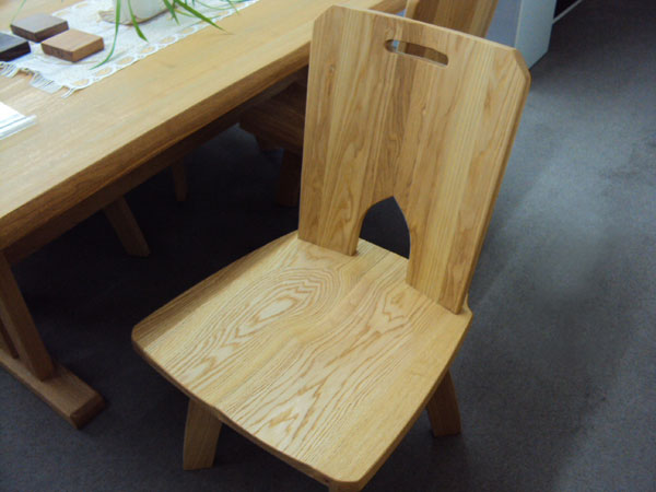 国産 天然木ダイニングチェア10 椅子 木製 無垢 イス チェア 回転 いす 手作り オーダー - めちゃくちゃ市場